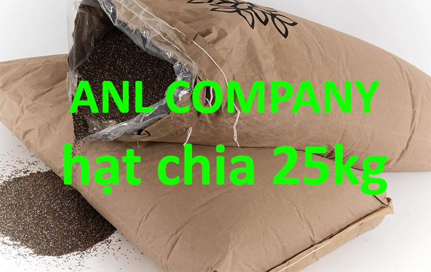 sản phẩm hạt chia giá sỉ do ANL cung cấp, được chúng tôi nhập khẩu về Việt Nam với quy cách 1 bao 25kg. Từ các nước như Mexico, Trung Quốc, Mỹ, Úc, Paraguay